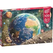 CherryPazzi View from the Moon Puzzel 500 Stukjes