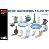 MiniArt - Household Crockery & Glass Set (Min35559) - modelbouwsets, hobbybouwspeelgoed voor kinderen, modelverf en accessoires