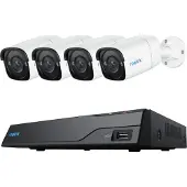 Reolink NVS8-5MB4 NVS8-5MB4 IP-Bewakingsset Kabelgebonden, WiFi 2880 x 1616 Pixel