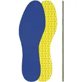 Pedag 1 paar Soft inlegzolen maat 41 - zacht latex onderlaag met vochtopnemende viscose textiel met lemongeur.