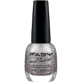 Faby nagellak Meteor Shower dames 15 ml vegan zilvergrijs