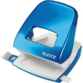 Leitz perforator 5008 WOW, metallic-blauw