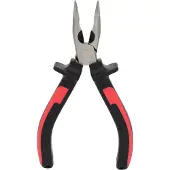 Ks Tools platte ronde tang 115.1018, gemaakt van gereedschapsstaal, gewicht 250 gram