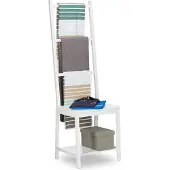 Relaxdays Handdoekhouders + handdoekhaken, Handdoekhouder