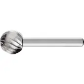 PFERD TOOLS 22420816 Freesstift HSS Bol 16 mm Lengte 54 mm Afmeting, Ø 16 mm Werklengte 14 mm Schachtdiameter 6 mm 1 stuks