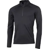 Lundhags Gimmer Merino Lt Ms 1/2 Zip, tussenlaag, heren, zwart