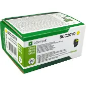 Lexmark Toner 80C20Y0 (802Y) Geel