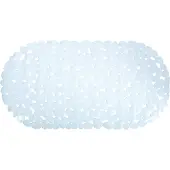 Overig Msv Antislipmat Keien - Wit - 39x99cm