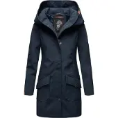 MARIKOO dames softshelljas – Mayleen, waterafstotend met capuchon
