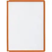 Durable Zichtpanelen Sherpa - A4 formaat - oranje - 5 stuks