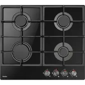 Amica PGCA6100APB - Zwart - Ingebouwd - 59 cm - Gasfornuis - Glasplaat - 4 zones