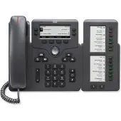 Cisco IP Phone 6800 toetsuitbreidingsmodule - Functietoetsuitbreidingsmodule voor VoIP, Telefoon, Grijs