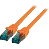 EFB Elektronik Netwerkkabel | Cat6a S/FTP | 15 meter (Oranje)