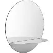 Normann Copenhagen Horizon spiegel rond Roestvrij staal