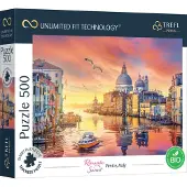 Trefl puzzel Venetië 500 stukjes - kleurrijk karton FSC.