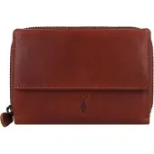 Jack kinsky Risör Portemonnee RFID-bescherming Leer 14 cm bruin
