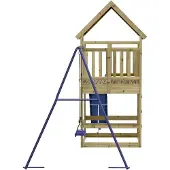vidaXL Speelhuis geïmpregneerd grenenhout