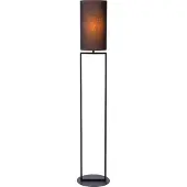 Lucide HERMAN - Vloerlamp - Ø 26 cm - 1xE27 - Zwart