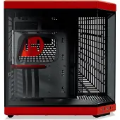 HYTE Y70 Midi Tower Zwart, Rood