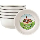 Villeroy & Boch Dessertschalen Design Naif ø 13 cm Set van 6