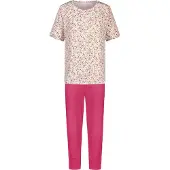 Mey Pyjama 7/8-lang Serie Petites Fleurs Pistachio Cream | Maat 46