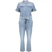 Geisha Jumpsuit Stonebleach Denim Maat: 2XL | Jumpsuits Outlet | Dames | Blauw