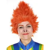 Maskworld Het Sams – Pruik - Carnaval kostuum accessoire