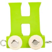 Small Foot - Houten Lettertrein Kleur - H