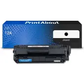 PrintAbout Toner 12A (Q2612X) Zwart Hoge capaciteit geschikt voor HP