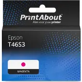 PrintAbout Huismerk Epson T46S3 Inktcartridge Magenta