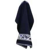 Bunzlau Castle Keukendoek Birds Donkerblauw