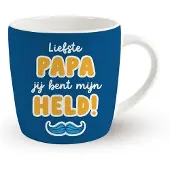 Miko - Vaderdag mok - LIEFSTE PAPA JIJ BENT MIJN HELD