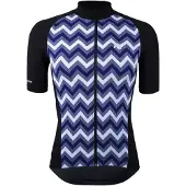 Megmeister Jersey Zig Zag Navy-S