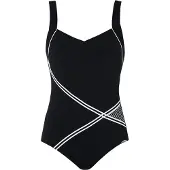 Sunflair Badpak zwart / wit