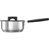Fiskars Sauspan HARD FACE 1,8 l, 18 cm, met deksel, roestvrij staal, Fiskars