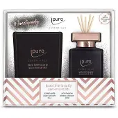 Ipuro geurdiffuser time to party 50ml + geurkaars 125gr.