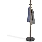 Umbra Pillar Kapstok - Zwart/Walnoot