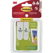 3M Command-beeldmontage strips S en M, voordeelverpakking Wit Inhoud: 12 paar