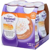 Fortimel Multi Fiber 1.5kcal | Chocolade | Voedingssupplement Ondervoeding 4x200 ml Drinkbare oplossing