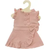 Heless Poppen Wikkelrok Roze met Top 35-45 cm