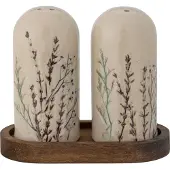 Bloomingville Bea zout- & peperstel 2-delig Natuur
