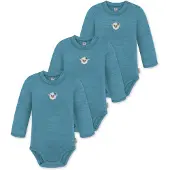 Normani Rompertje/body blauw / gemengde kleuren
