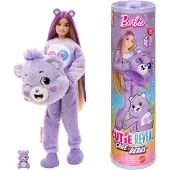 Barbie Cutie Reveal Generous Care Bears Doll Paars Kinderen