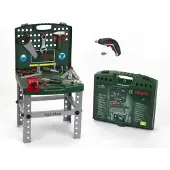 Klein Bosch Werkbank Met Accessoires + Ixolino Ii 34-delig