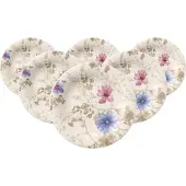 Villeroy & Boch Frühstücksteller Mariefleur Gris Basic ø 21,5 cm Set van 6