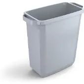Durable Recyclingcontainer | 60 l H600xB280xD590mm | grijs | zonder deksel geschikt v. levensmiddelen | 1 stuk - 1800496050 1800496050