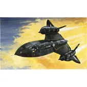 Wittmax SR-71 Blackbird met drone - Militair vliegtuig - 1:72