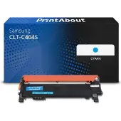 PrintAbout Huismerk Samsung CLT-C404S (ST966A) Toner Cyaan