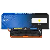 PrintAbout Toner 125A (CB542A) Geel geschikt voor HP