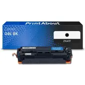 PrintAbout Toner 046 BK Zwart geschikt voor Canon